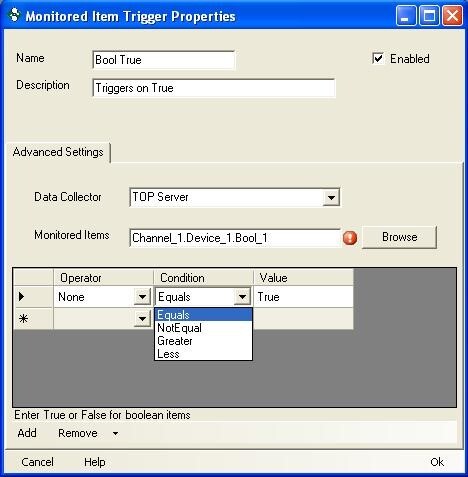 start-trigger-condition