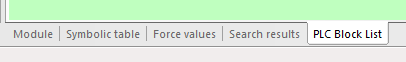 2942 - PLCBlockTab