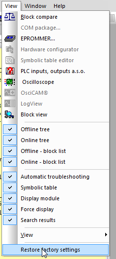 2955 - FactoryDefaults