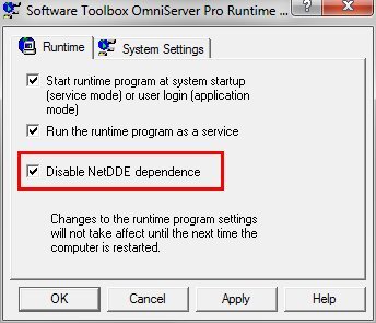 2972 - OmniServerNetDDEDependency