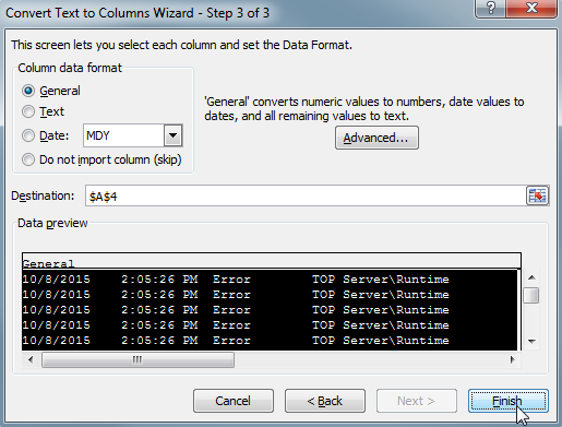 3406 - TextToColumnsC