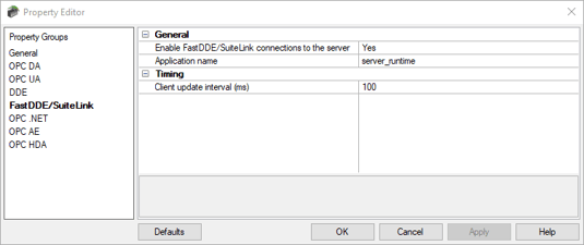 Enable FastDDE/SuiteLink