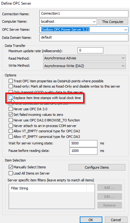 3815 - DefineOPCServerProperties