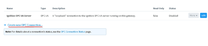 ignition-new-opc-connection