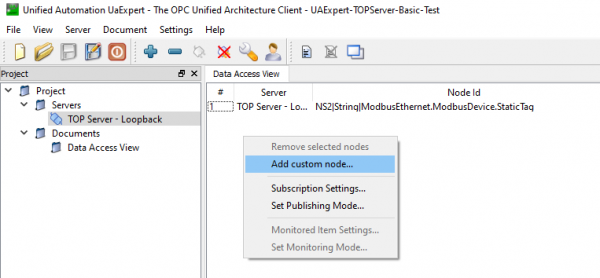 4009 - UAExpertAddCustomNode