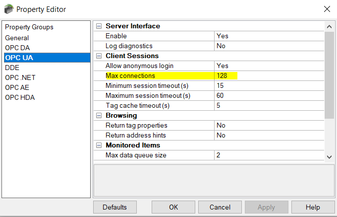 4051 - UAMaxConnections