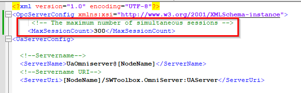 4067 - OmniServerMaxSessions
