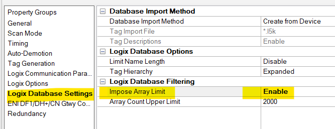 4126 - ImposeArrayLimit