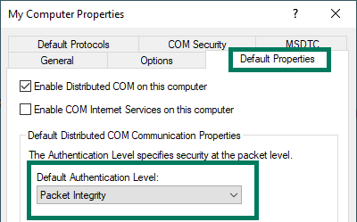 Default_DCOM_Authentication_Level