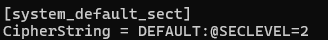 4171 - DefaultSecurityPolicyConfig